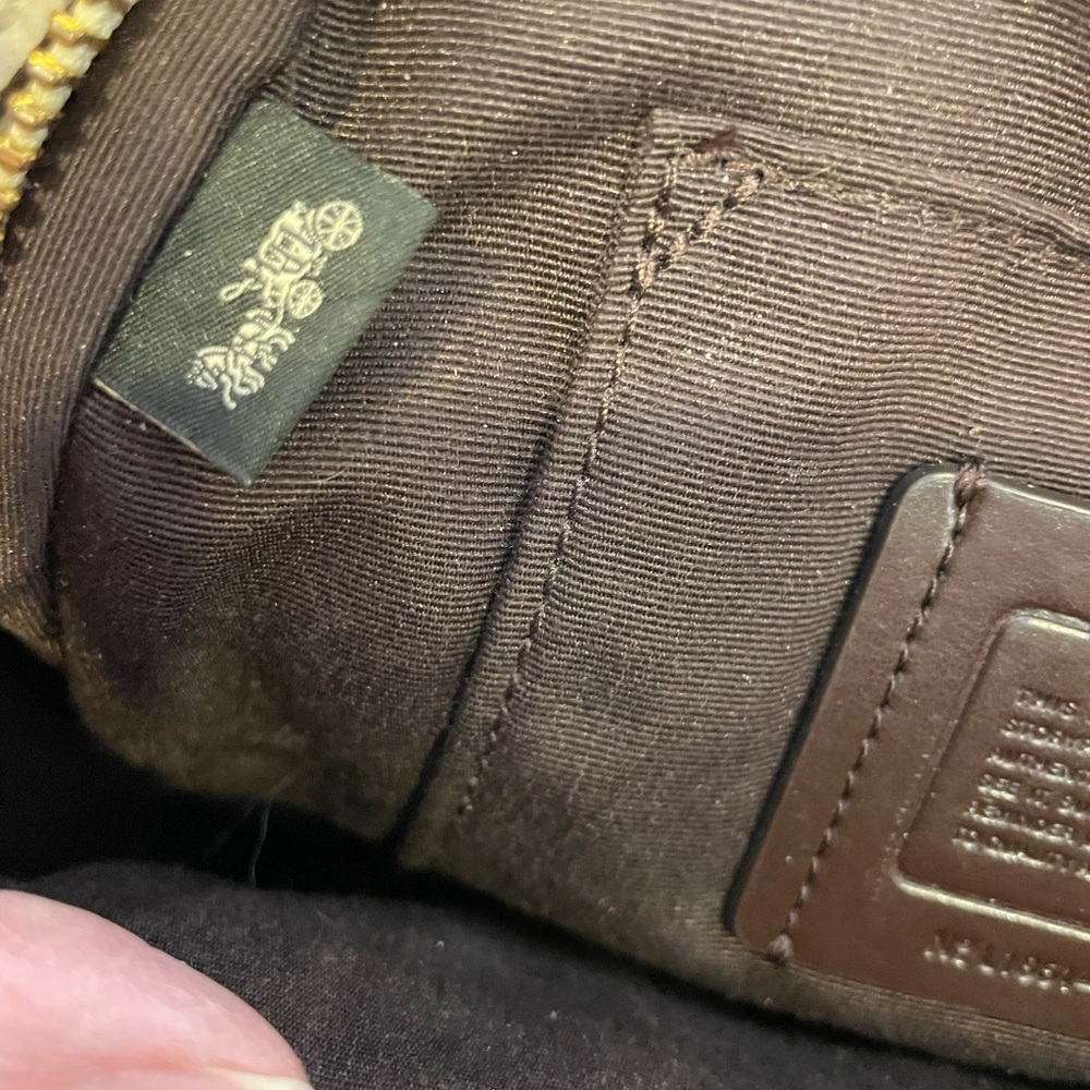 COACH ANDI Leather & Gold Hardware Convertible Backpack, Shoulder Bag NWOT - Picture 9 of 10